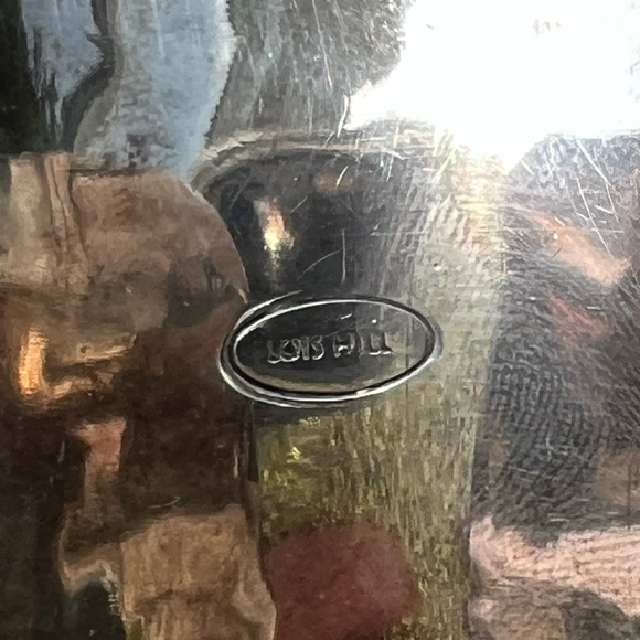 Huge statement Vintage solid 925 Sterling Silver Lois Hill Cuff - Picture 5 of 6